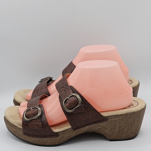 Dansko Sophie leather strap sandals size 41 us size 10.5/11 - Picture 5 of 16